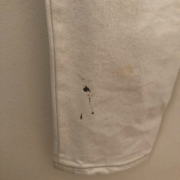 Vintage Guess High Rise Cream Coloured 100% Denim - Picture 6 of 6